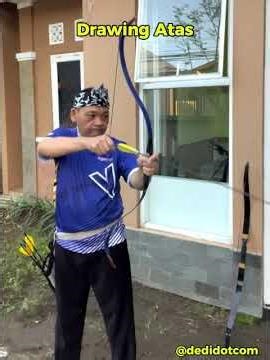 Drawing Atas - ‪@dedidotcom‬ #horsebow #tutorial #busur