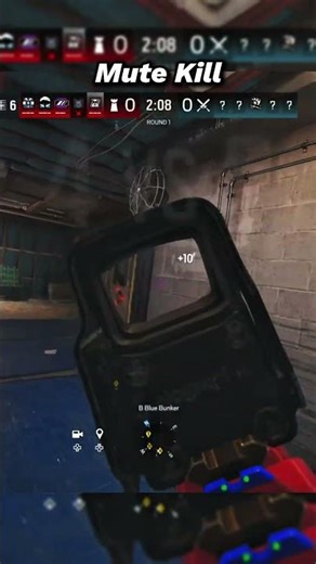 Mute Kill (445) #r6 #r6s #r6siege #rainbowsix #siege #gaming