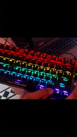 I got scammed? 😡 New Cosmic Byte Keyboard RGB is BROKEN #shorts #cosmicbyte