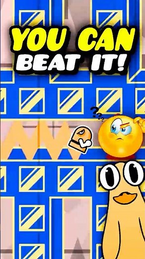 You Can Beat This Impossible Level! #geometrydash