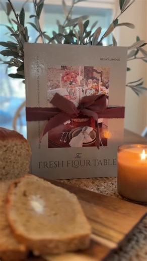 THIS FRIDAY, The Fesh Flour Table is officially out in the world. It’s a cookbook rooted in fresh milled flour, everyday mains, and the simple joy of gathering at the table - written for real life and real tables. Mark your calendars for December 19. More to share soon. 🤍 #freshmilledflour #grainmill #cookbook #fromscratch #slowliving