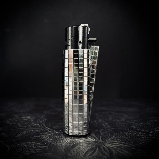 Handmade Disco Clipper | Lighter for Ravers | Techno Style | Berlin Club Culture | Edgy Accessory | Music Gift | Festival Essential - Etsy