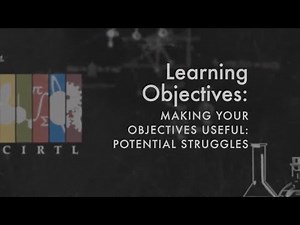 Making Your Objectives Useful