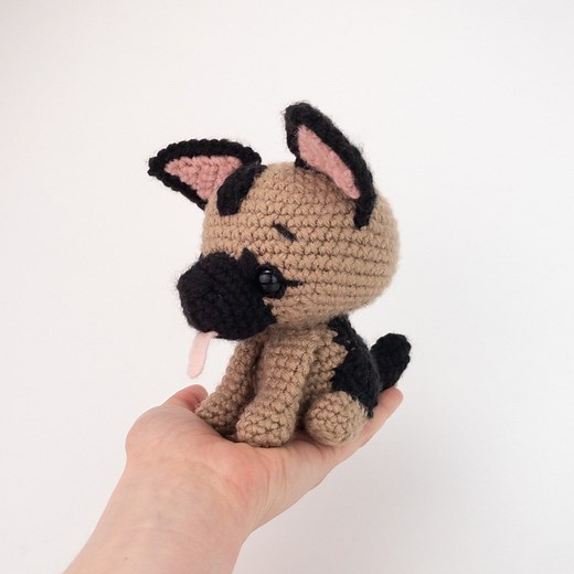 PATTERN: Gunther the German Shepherd - Crochet German Shepherd Pattern - Amigurumi German Shepherd Pattern - PDF Crochet Pattern - Etsy