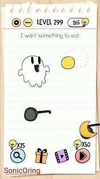 Brain Test Level 299 I want something to eat