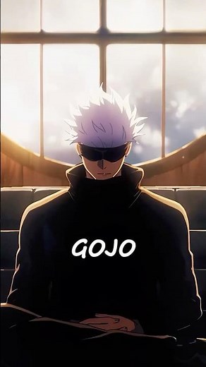 Why Gojo Always Covers His Eyes? #anime #jujutsukaisen #gojo
