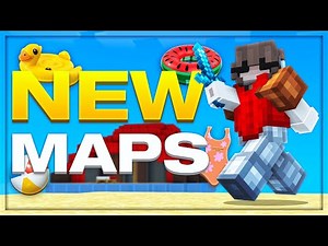 Ranking ALL the NEW Summer Maps in Hypixel Bedwars!