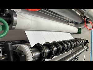 JT-SLT-900C Máquina Cortadora Rebobinadora de Rollos de Papel Térmico