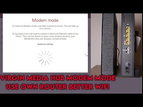 How to put Virgin Media Hub into modem mode to use own router Step by Step Guide