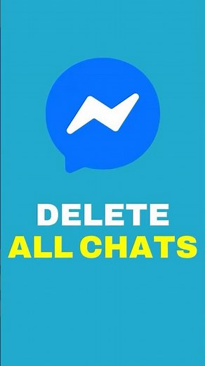 How To Delete All Chats In Messenger