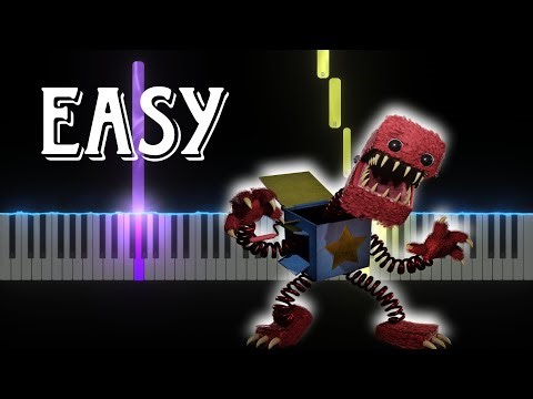 Project Playtime - Boxy Boo Music Box (Easy Piano Tutorial)
