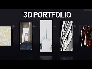 Creating my Interactive 3D Portfolio: Building a 3D Gallery with Three.js | Portfolio Journey 5