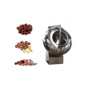 [Hot Item] Premium Stainless Steel Peanut Coating Machine for Chocolate Delights