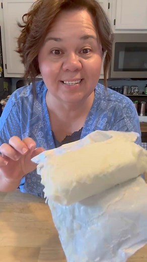 Here's a great cooking hack! I don't like softening cream cheese in the microwave, you always get those "hot spots" and cold cream cheese sticks to the foil packaging too. This method is what I prefer. The cream cheese softens quickly right in the package and comes out really easy! Evenly softened everytime! #mountaincookinwithmissy #kitchenhacks #bakinghacks | Mountain Cookin’ with Missy