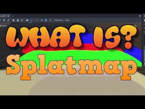 Splatmap in M Terrain - Godot engine