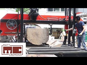 Spalted Silver Maple Slabbing [Embedded Steel, Brass, & Copper]