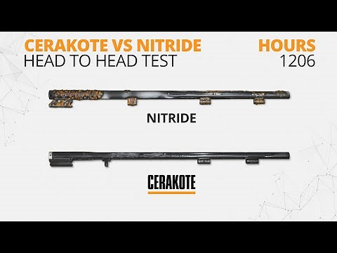 Corrosion Test | ASTM B117 | Cerakote vs. Black Nitride