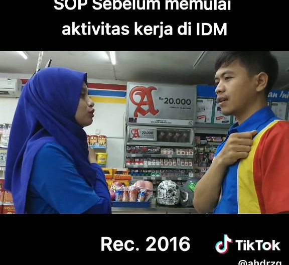 SOP Sebelum Memulai Aktivitas Kerja di Indomaret