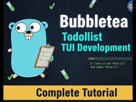 Build Bubbletea Todolist