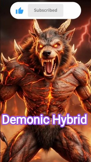 “Demonic Hybrids You’ve Never Seen Before! 🦁🔥🦅 | Ultra-Realistic 3D Creature Animation” #shorts