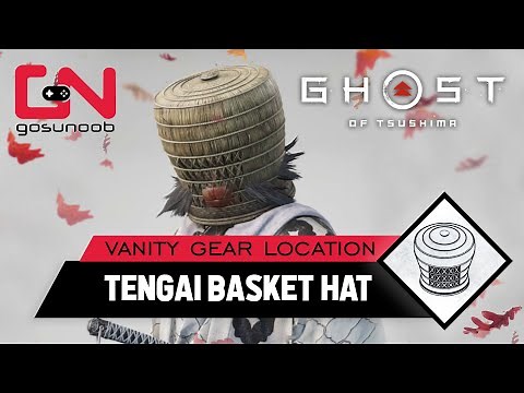 Ghost of Tsushima TENGAI BASKET Straw Hat Location - Best Vanity Gear Hat