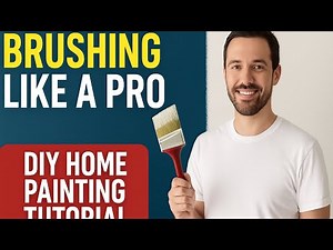 Brushing Like a Pro! | DIY Home Painting Tutorial (No Brush Marks!)