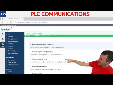Ignition SCADA Device Configuration for Allen Bradley PLCs