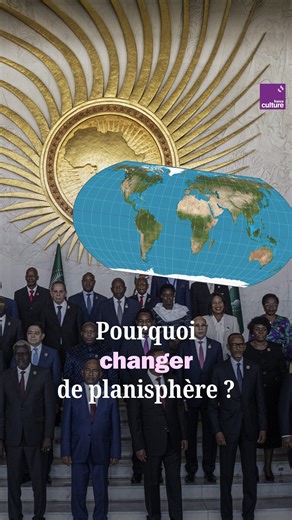 🌍 Une campagne de l’Union africaine veut redonner à l’Afrique sa véritable place sur les cartes du monde, rappelant une vérité souvent oubliée : toute projection du monde déforme la réalité... et est donc politique. 👀 Pour en savoir plus, découvrez notre décryptage complet sur notre chaîne YouTube. | France Culture