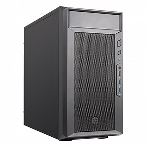 SilverStone FARA 311 Mesh Micro-ATX Case - Black