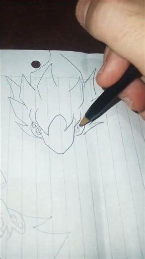 speedrawingg gooku super saiyan saludoos gentee