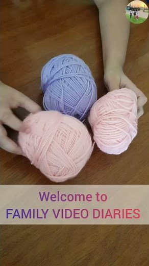 How to Finger knit | Finger knit for biginners | Easy four Finger knitting ‪@FAMILYVIDEODIARIES‬