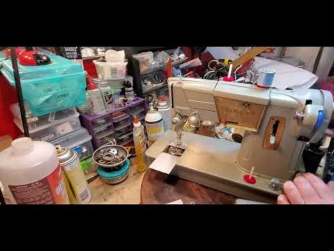 Singer 328k Sewing Machine Demonstration