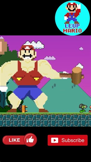 Mario Muscle and Plants vs King Bowser