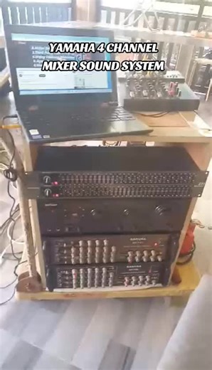 Yamaha F4 4 channel mixer with bluetooth and usb. #digital #player #amplifierbluetooth #mixer #audio