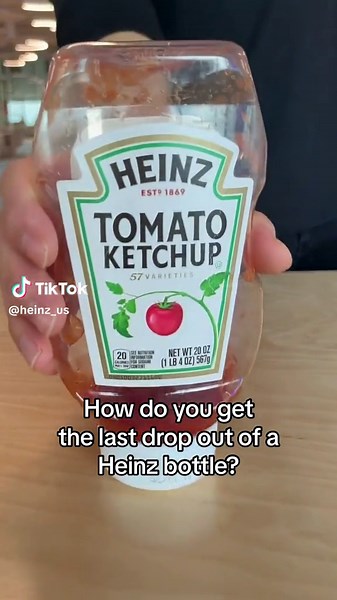 Clever Ways to Get the Last Drop Out of Heinz Ketchup Bottles