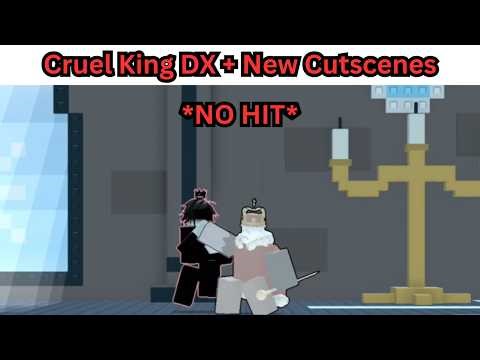 No Hitting Cruel King DX + New Cutscenes! (Block Tales | Roblox)