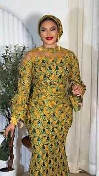 Fashion Inspiration: Discover these magnificent embroidered fabric dresses #SenegaleseCoutures ❤️❤️👗