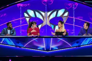 First look at ITV's Masked Dancer with judges guessing Elton John and Shania Twain are behind the costumes