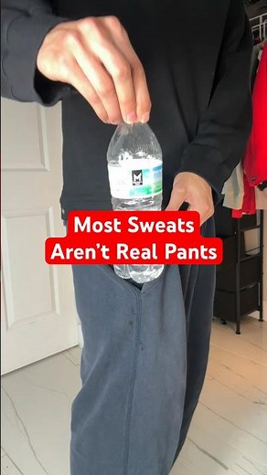 I've never seen sweats look like real pants #joggers #nike #chromehearts #yeezy1 day ago#sweatpants