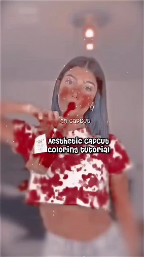 Aesthetic CapCut Coloring Tutorial for Aesthetic Filters