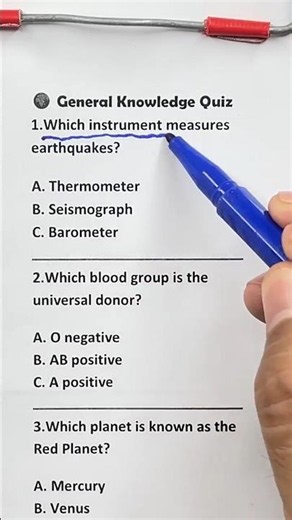 GK Quiz Short | Test Your Knowledge 🌍🧠 #GKQuiz #Shorts #Learning