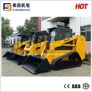 [Hot Item] 2025 New 75HP Crawler Skid Loader Wheel Loader Track Skid Steer Loader Mini Loader with America Kohler EPA Tire 4 Engine