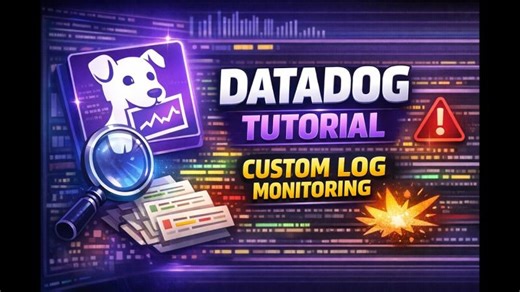 [Datadog Tutorial] Custom Log Monitoring | Observability | Bits AI | MK-AI-DEVOPS M