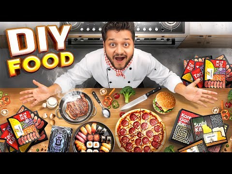 I Tried Expensive Foods DIY Kit