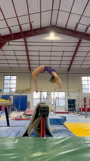 4.7M views · 28K reactions | My last attempt shows why we use mats  BTW this was only the first half of the Yurchenko Loop!  #gymnastics #womensgymnastics #fails | Sophia Campana | Facebook