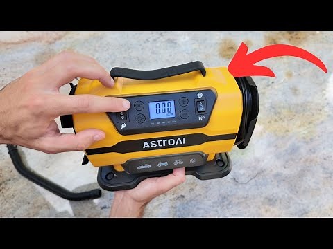 AstroAI Tire Inflator Quick Review: Powerful Portable Air Compressor Pump!