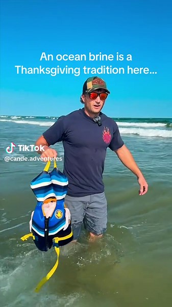 Fun fact: a turkey fits in an infant life vest.