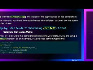 How to Effectively Plot corr.test Output in R