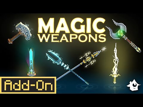 Magic Weapons | Minecraft Marketplace Addon | Showcase