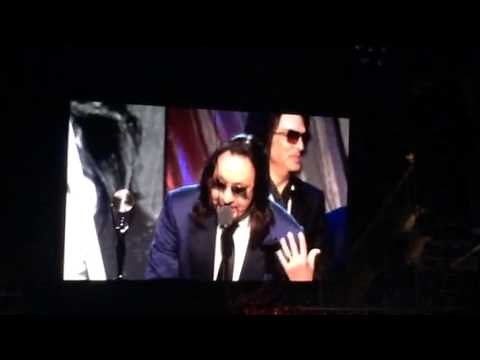 KISS - Rock n Roll Hall Of Fame Induction Speech. Brooklyn, NY 4-10-2014